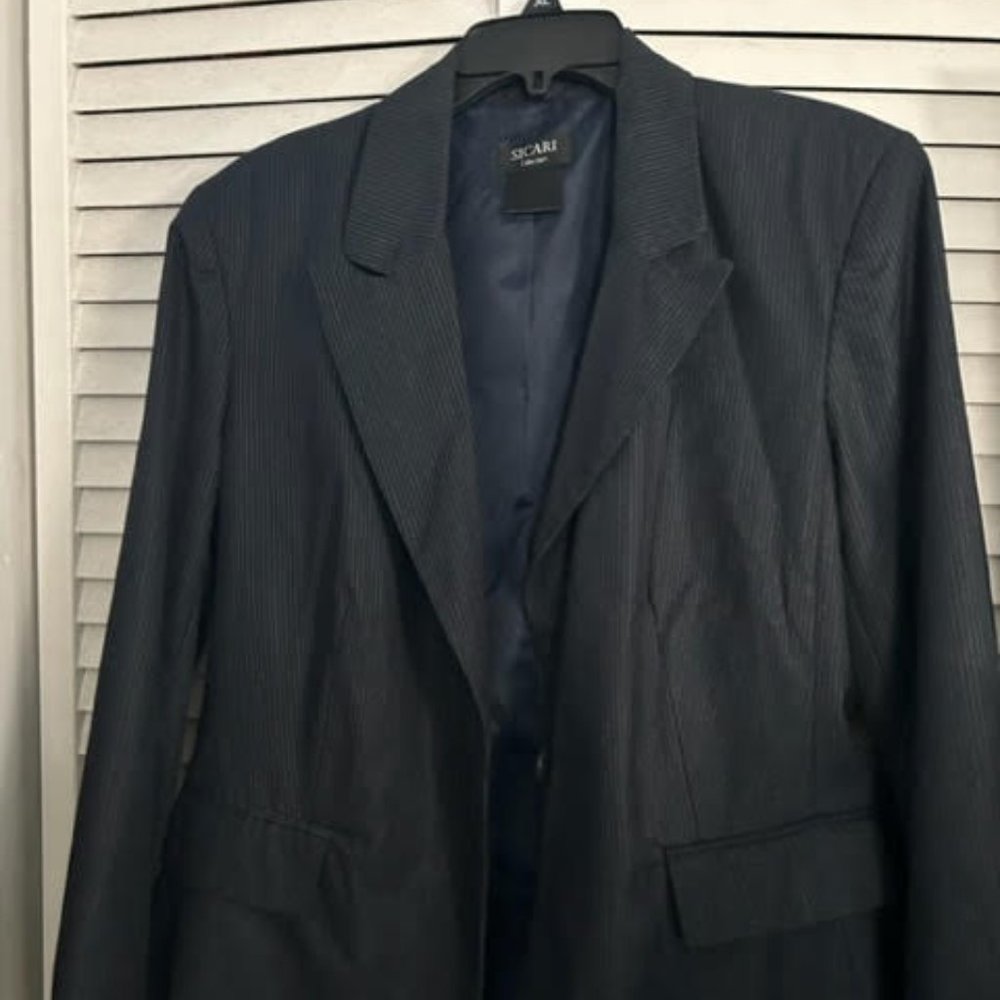 Navy blue blazer